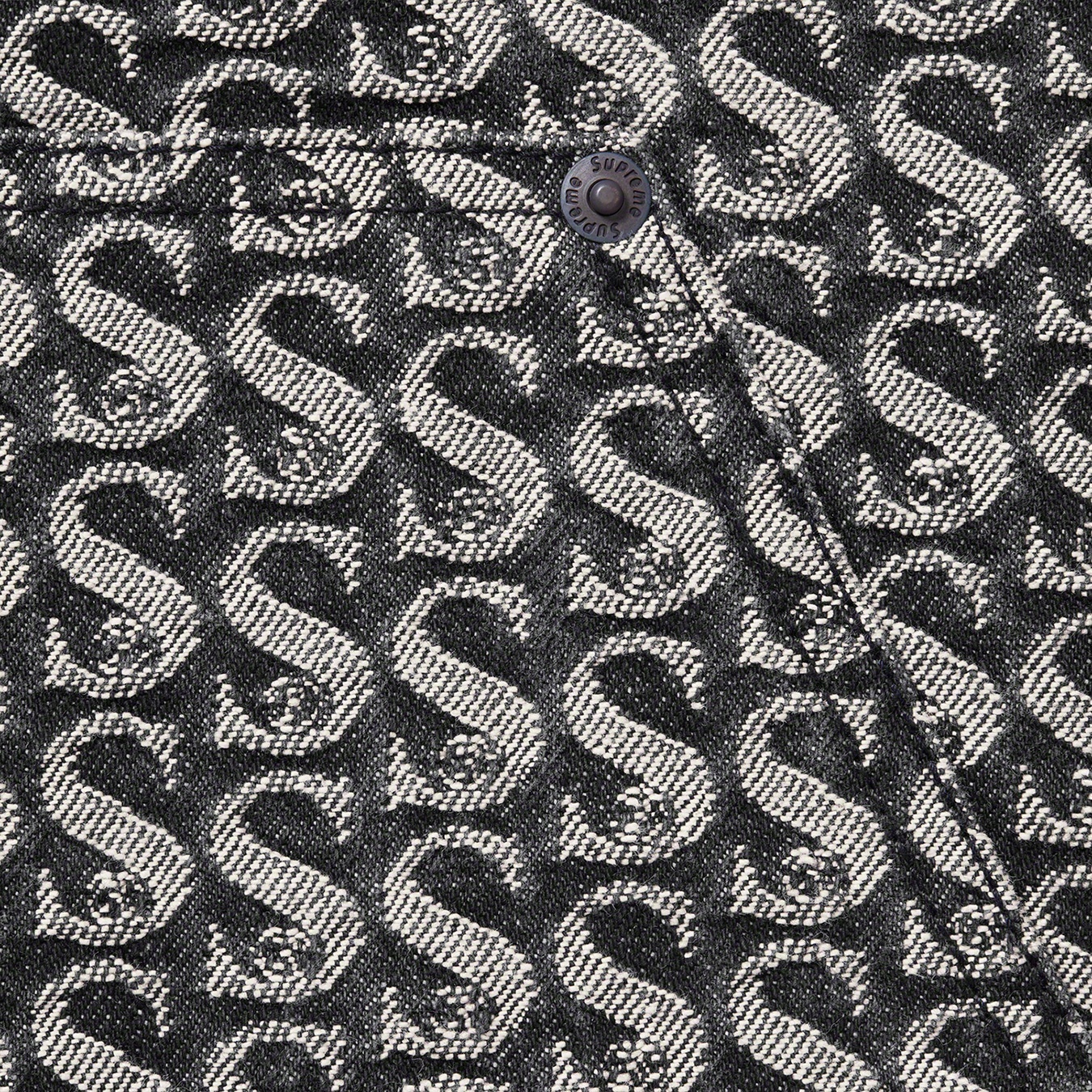 Monogram Double Knee Denim Painter Pant view 13
